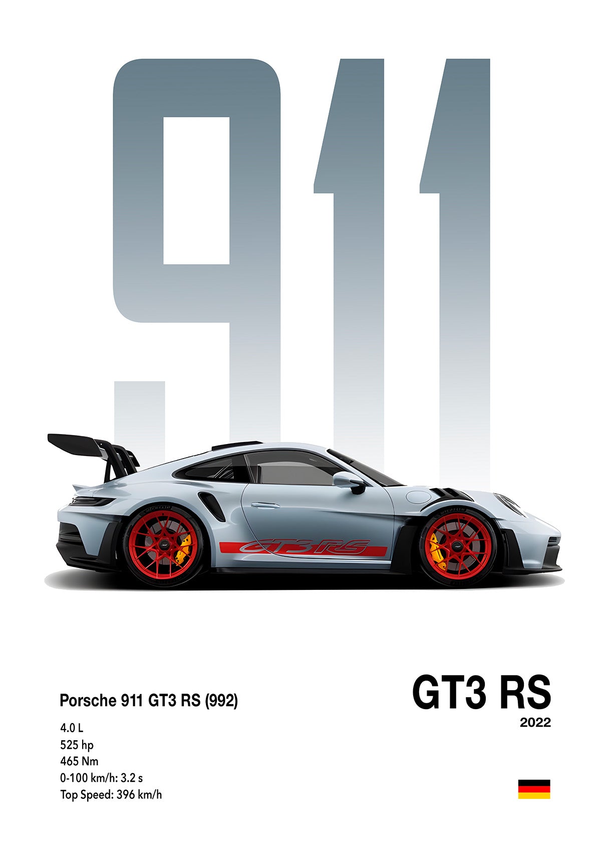 GT3 RS 22