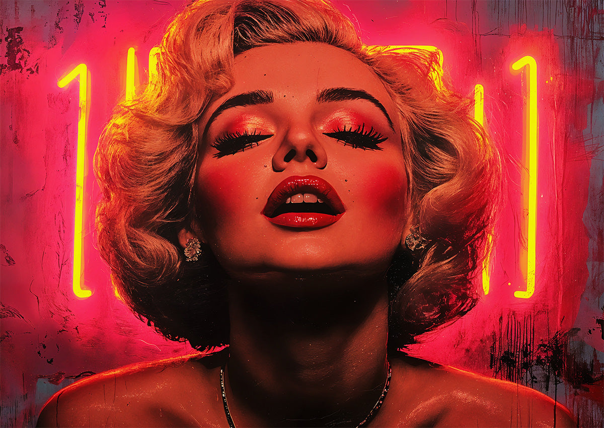 Neon Muse Marilyn