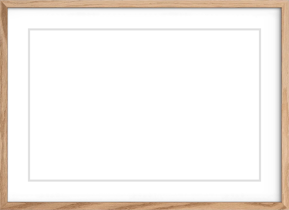 collection-framed-print-oak-passepartout
